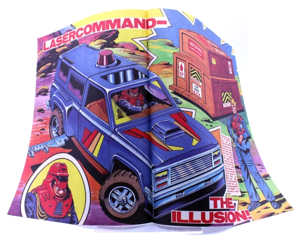 MASK (M.A.S.K.) UK-Comic Magazine No. 72 (1988): Venom's ratfang feels the sting